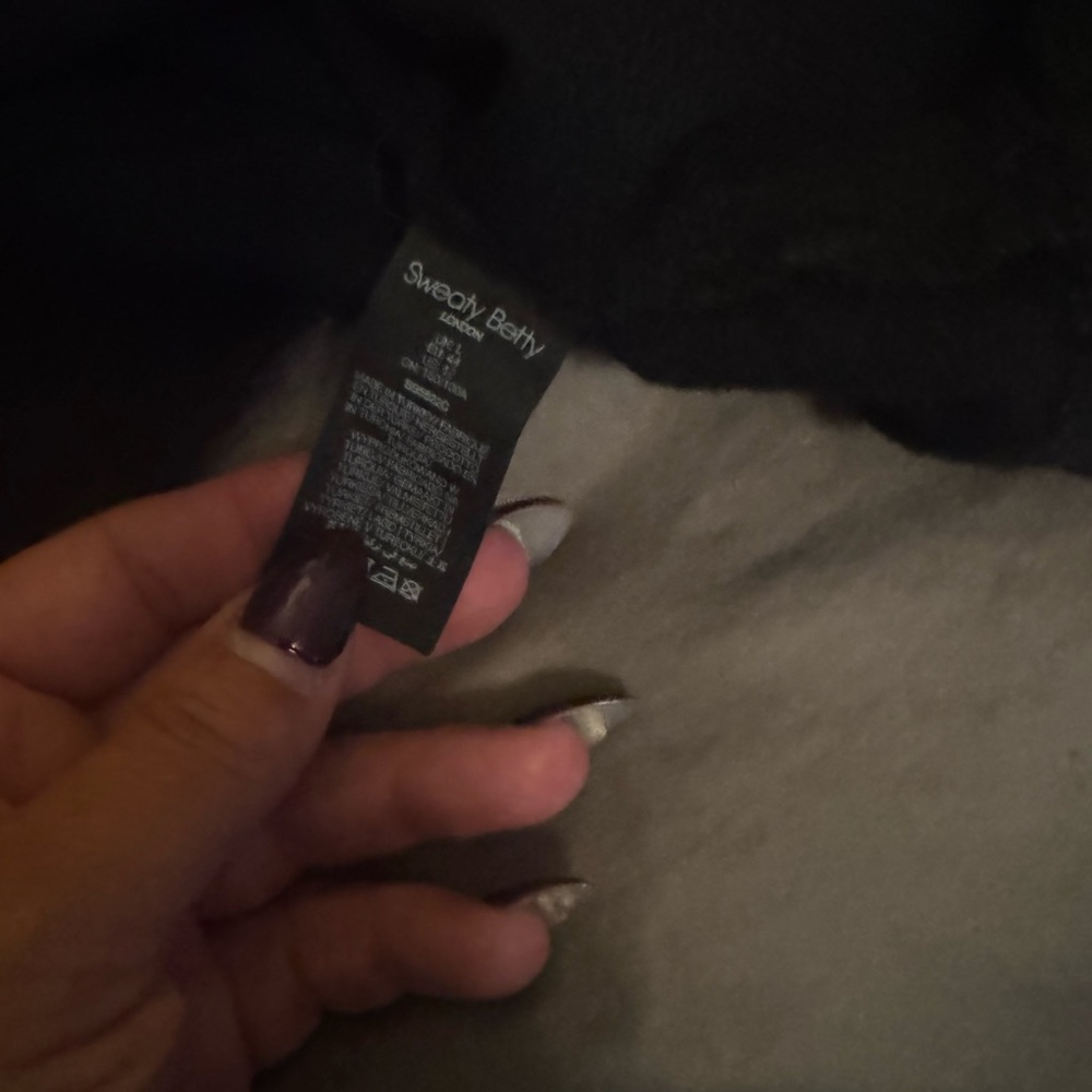 Sweaty Betty Charcoal Long Sleeve Top - Picture 7 of 11